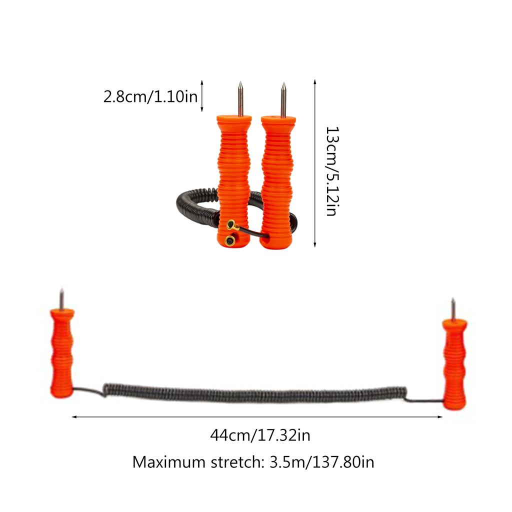 Retractable Ice Safety Picks Safety Kits for Ice Fishing & Ice Skating Ice Fishing Emergency Ice Fishing Gear Accessory