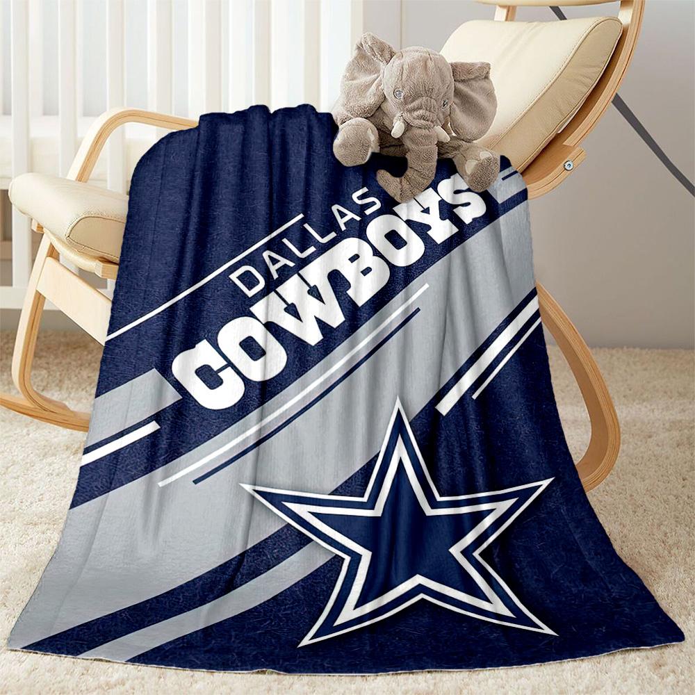 Dallas Blanket Comfortable Great for Bedding Couch Office Chair for All Occasions Warmthful Decor Ideal Gift for Friends Family Couples Picnic