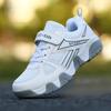 Ah, children's casual sports shoes, comfortable running shoes for girls and boys, stylish and breathable mesh design