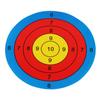 100 шт. Бумажные мишени для стрельбы из лука 3 дюйма Портативные Яркие цвета Самоклеящаяся мишенная бумага для стрельбы из лука на открытом воздухе
