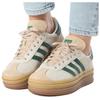 adidas Gazelle Bold Magic Beige Collegiate Green Женский ID7056