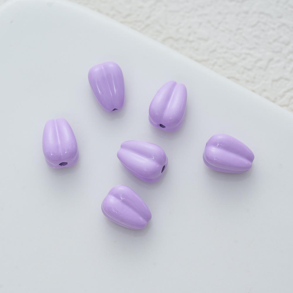 Цвет сплава Бутон Сделай сам Аксессуары Ручная работа Ювелирные изделия Разделитель бусин в виде цветка тюльпана Материал для бисерного ожерелья Цепочка для мобильного телефона