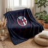 Bologna FC Soft Flannel Fleece Blanket Lightweight Cozy Warm Throw Blanket For Sofa Bed Home Decor