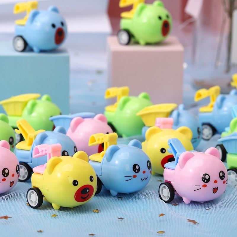30pcs Adorable Animal Pull Back Car Kids Birthday Party Favor Toys Baby Reunion Guest Gift Souvenir Boys Girl