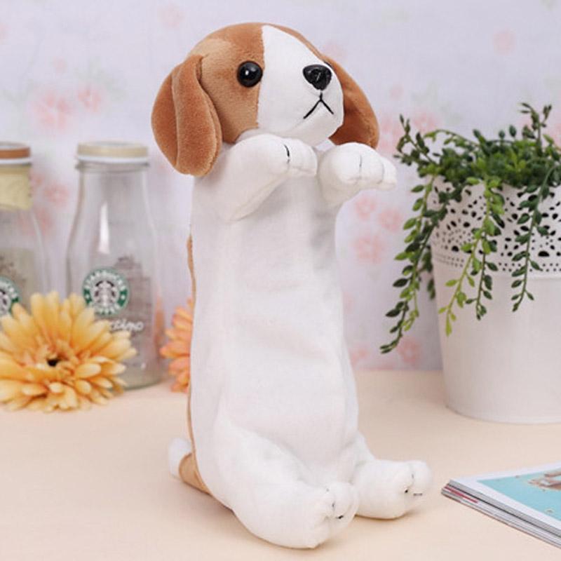 Мягкая игрушка милый пенал для детей животных куклы собаки подарки на Рождество и день рождения