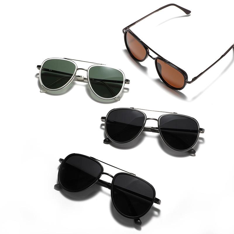 Материал очков Поляризованные солнцезащитные очки Мужские очки для водителя Полуметаллические очки Toad Женские солнцезащитные очки, закрывающие лицо