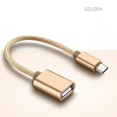 FEIJIEAST Металлический USB C 3,1 Тип C «папа» на USB «мама» OTG Кабель-адаптер конвертера синхронизации данных