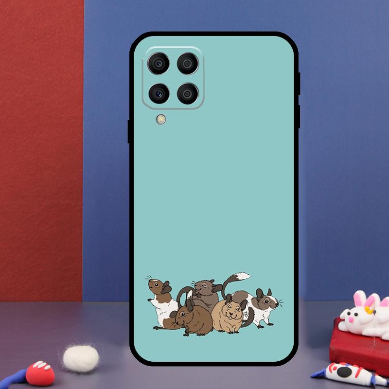 Мышь Крыса Для Samsung Galaxy M12 M13 M33 M23 M53 M15 M55 M31 M51 M14 M34 M54 M20 M32 M52 Чехол для телефона