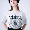 [Mardi Mercredi] Tshirt Flowermardi_oatmeal Black