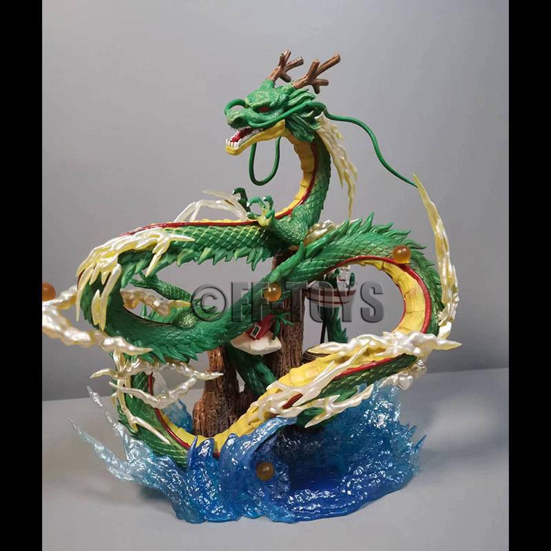 Аниме Фигурка Драгон Болл З Шенрон с фигуркой Кид Гоку ПВХ Фигурки Экшн Статуэтка ГК ДБЗ Шенлонг Коллекционная Модель Игрушки Подарки