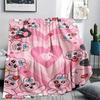1PC Opanchu Usagi Print Flannel Blanket, High quality Comfortable for All Seasons, Home Decor, Warmth and Comfort, Perfect for Christmas Gifts104