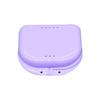 Retainer Box Retainer Container Partial Mouth Guard Container Case Denture Box Orthodontic Denture Storage Boxes With Holes