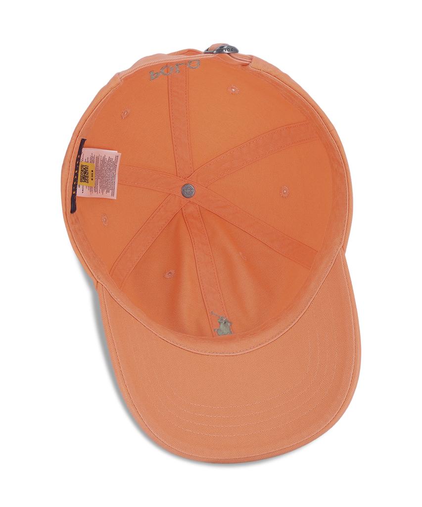 Кепка-бейсболка из хлопка чино POLO RALPH LAUREN - Оранжевая