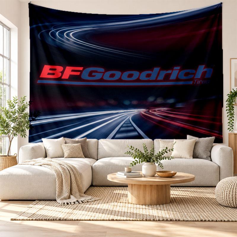 BFGoodrich Wall Tapestry, Soft Fabric Wall Hanging, Decorative Backdrop For Bedroom Home Wall Art