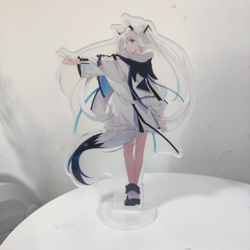 15 см Hololive Vtuber аниме фигурки косплей акриловые подставки модель изысканные грили декор стола милый стоящий знак фанаты подарок горячий