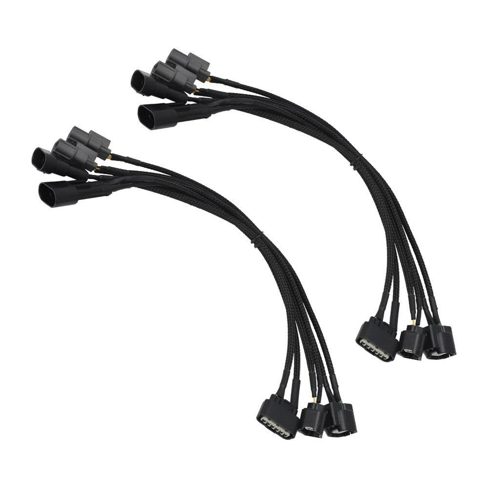 2Pcs Wire Adapters For 2016 2017 Accord Sedan Halogen to Touring LED Headlight