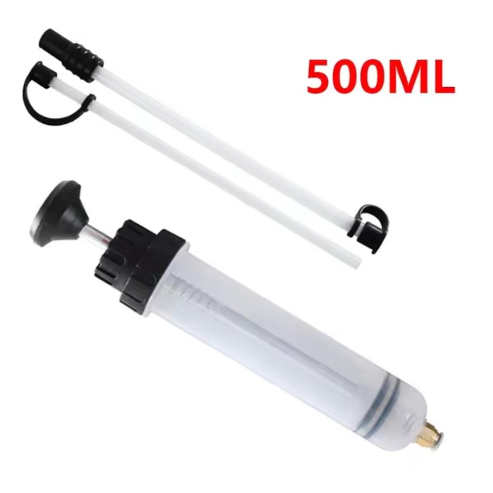 with Connecting Pipe Oil Change Syringes Manual Fuels Suction Filler Evacuator