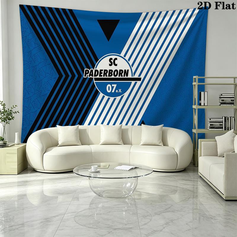 SC Paderborn 07 Wall Tapestry Aesthetic Wall Hanging Printed Fabric Blanket Decorative Tapestries for Bedroom Living Room Home Decor