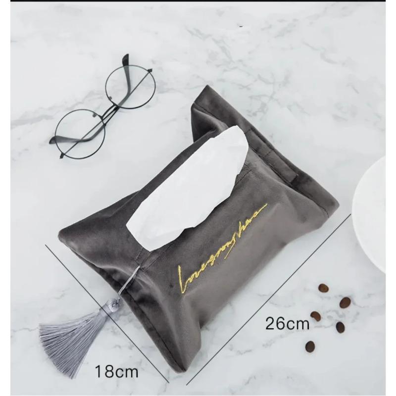 Набор коробок для салфеток из бархатной бумаги, ящик для хранения в машине, гостиной, столовой, сумка для хранения, кисточка, восточный стиль, без слов, чехол для салфеток