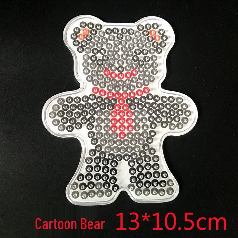 Экологичный шаблон из 5мм бусин Perler: Детская развивающая доска-пазл для самостоятельной сборки