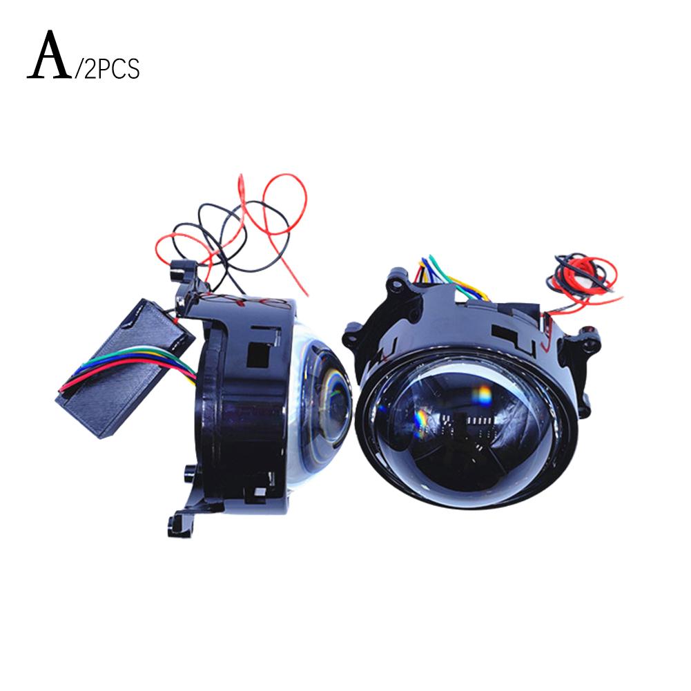 НОВЫЕ динамические демонстрационные глаза дьявола декоративные автомобильные фары 12 В автомобильные WIFI-глаза управления комплекты для модернизации фар сборка автомобильные аксессуары