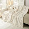 Autumn and Winter Thickened Sofa Towel Plush Sofa Cover Cloth Anti-cat Scratch Sofa Cover Solid Color Warm Winter Sofa Cover Blanket