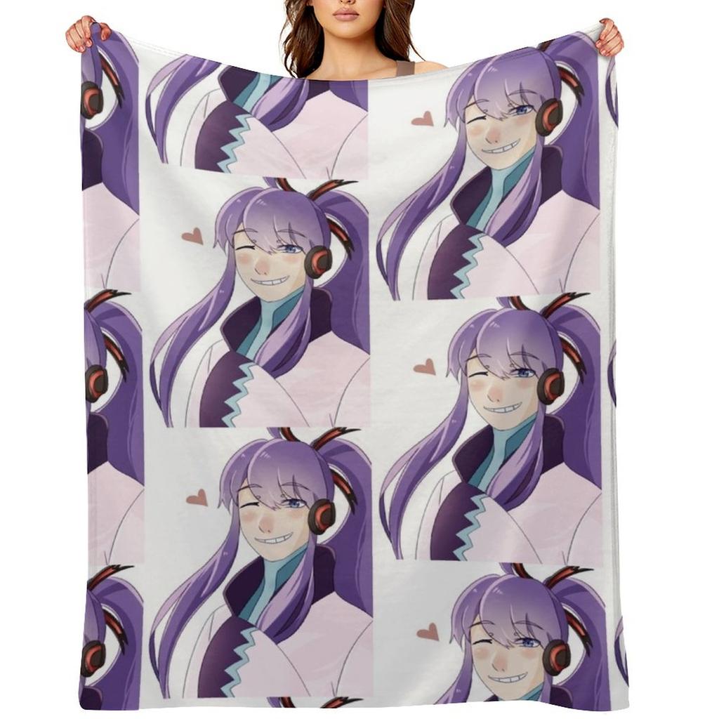 Гакупо Камуи - Вокалоид Плед Роскошный Декоративный Плед Диван Теплые Одеяла