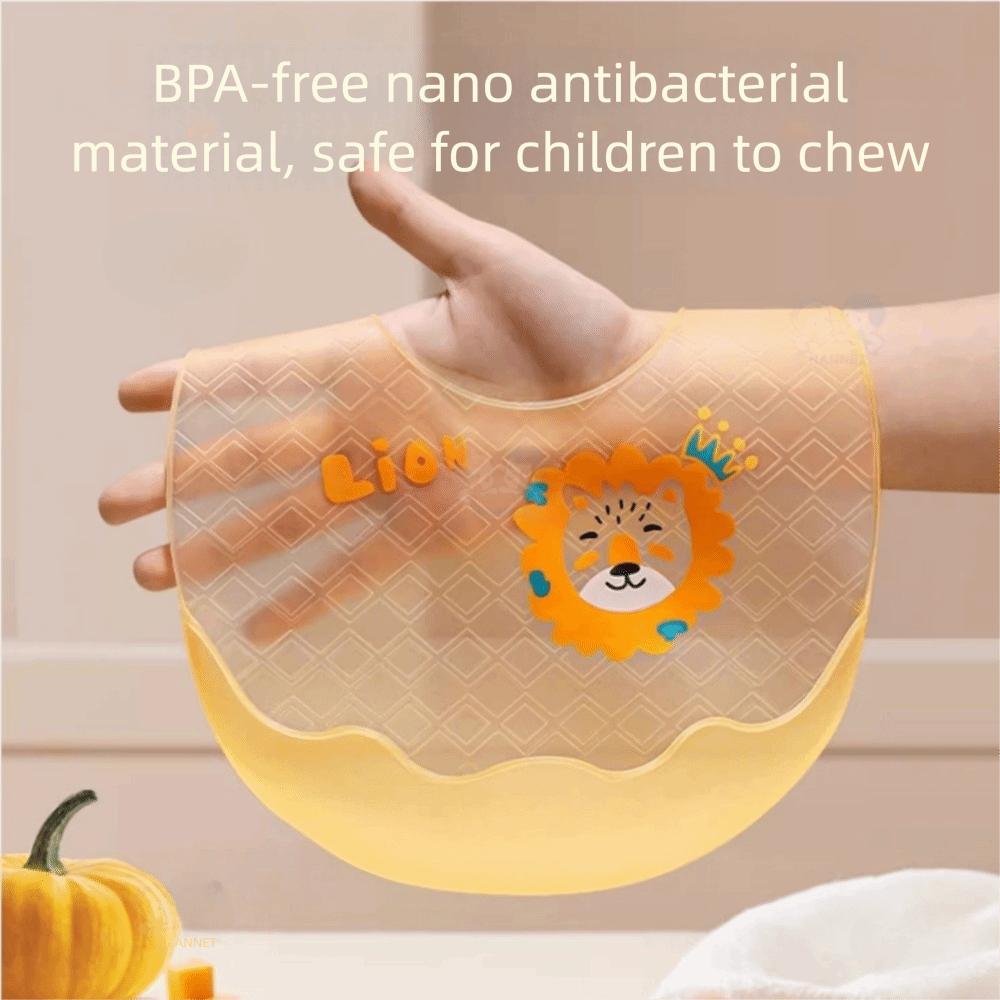 Silicone Baby Stuff Soft Baby Food Napkin Cute Baby Bibs  Baby Feeding Stuff