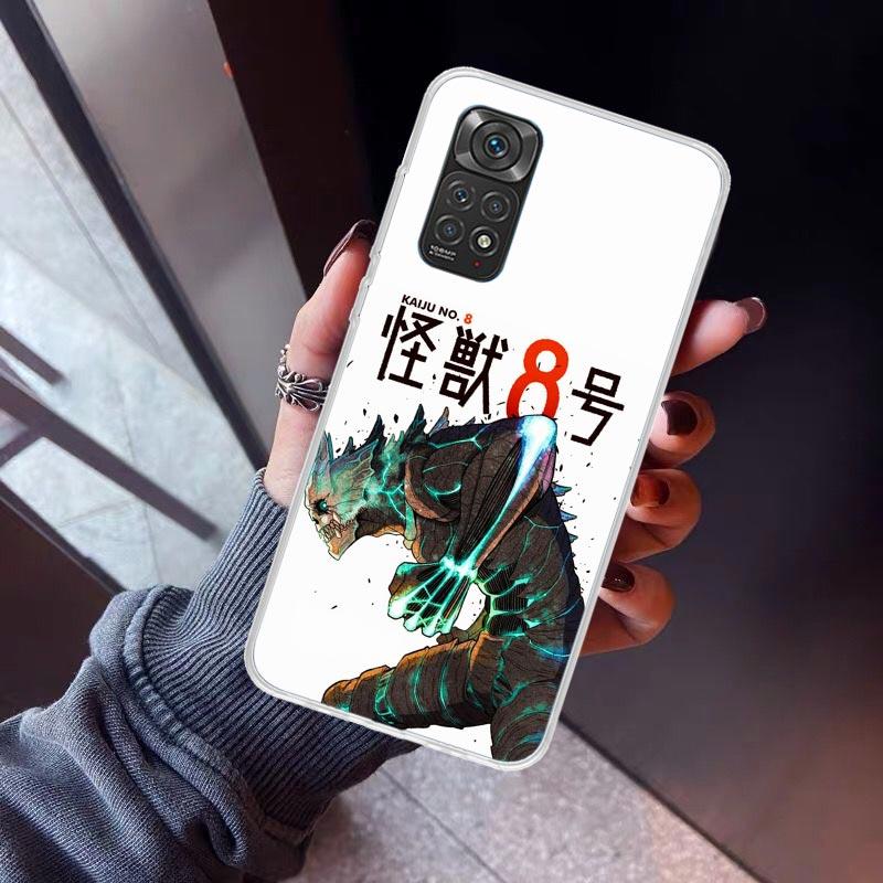 Кайдзю Нет. 8 Аниме чехол для телефона для Xiaomi Redmi Note 15 14 14S 13 12 12S 11 Pro Plus 11E 11T 11S 10S 5G Мягкий чехол Fundas Redmi No