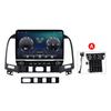 Автомобильное радио на базе Android для Hyundai Santa FE 2006-2012 с кнопочной ручкой, 10-дюймовый мультимедийный плеер, навигация, GPS, Carplay 2 + 32 ГБ
