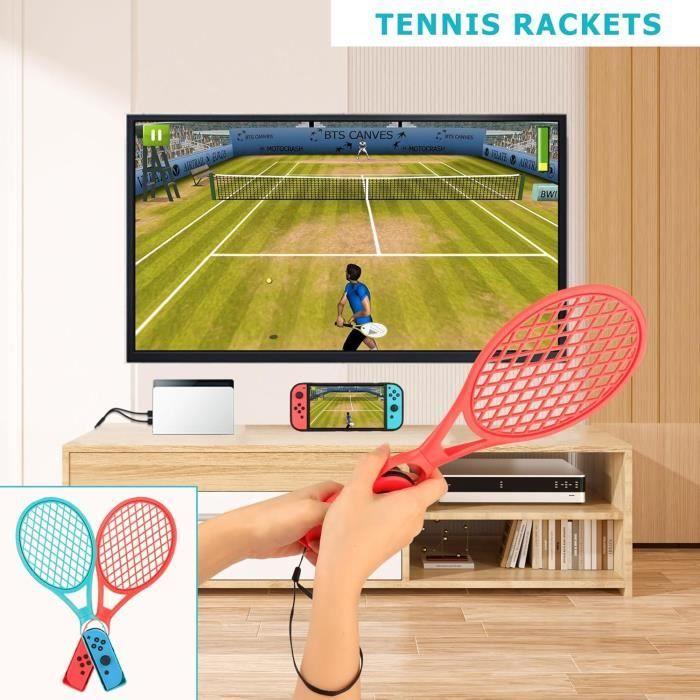 Kit d'accessoires de sport - nintendo - switch - 20 en 1 - compatible avec mario - confortable et ergonomique