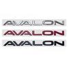 1 шт. 3D ABS для автомобиля AVALON Буквенный значок Крыло боковое Задний хвост багажника Наклейки значок стикер Стикер стайлинг авто Аксессуары