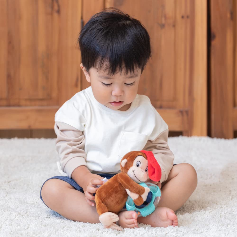 Японская погремушка-кольцо для детей «Любопытный Джордж»