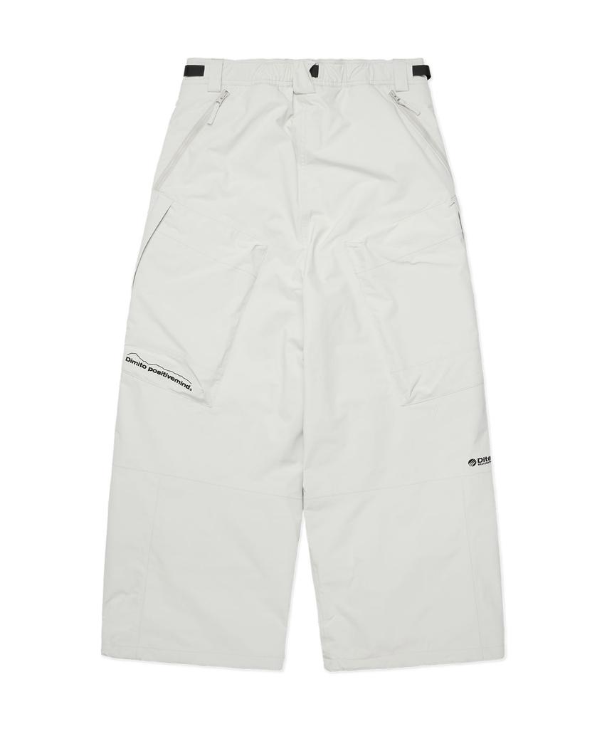 DIMITO Giant Cargo Pants (Wide Fit Lv.2) Off White