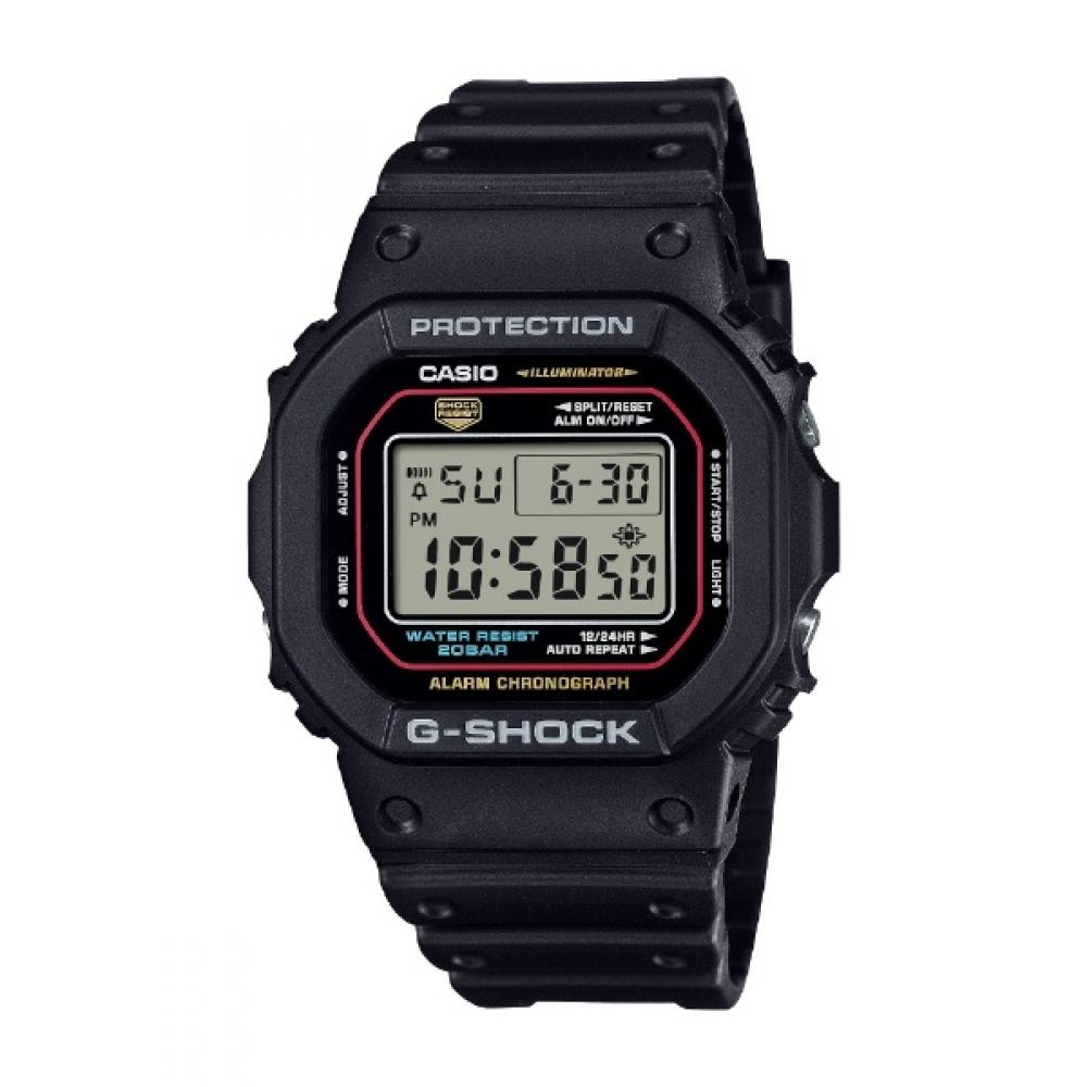 Casio G Shock  G Shock  Iconic Styles 1st Generation G Shock Color Model Black Dw 5600rl 1jf