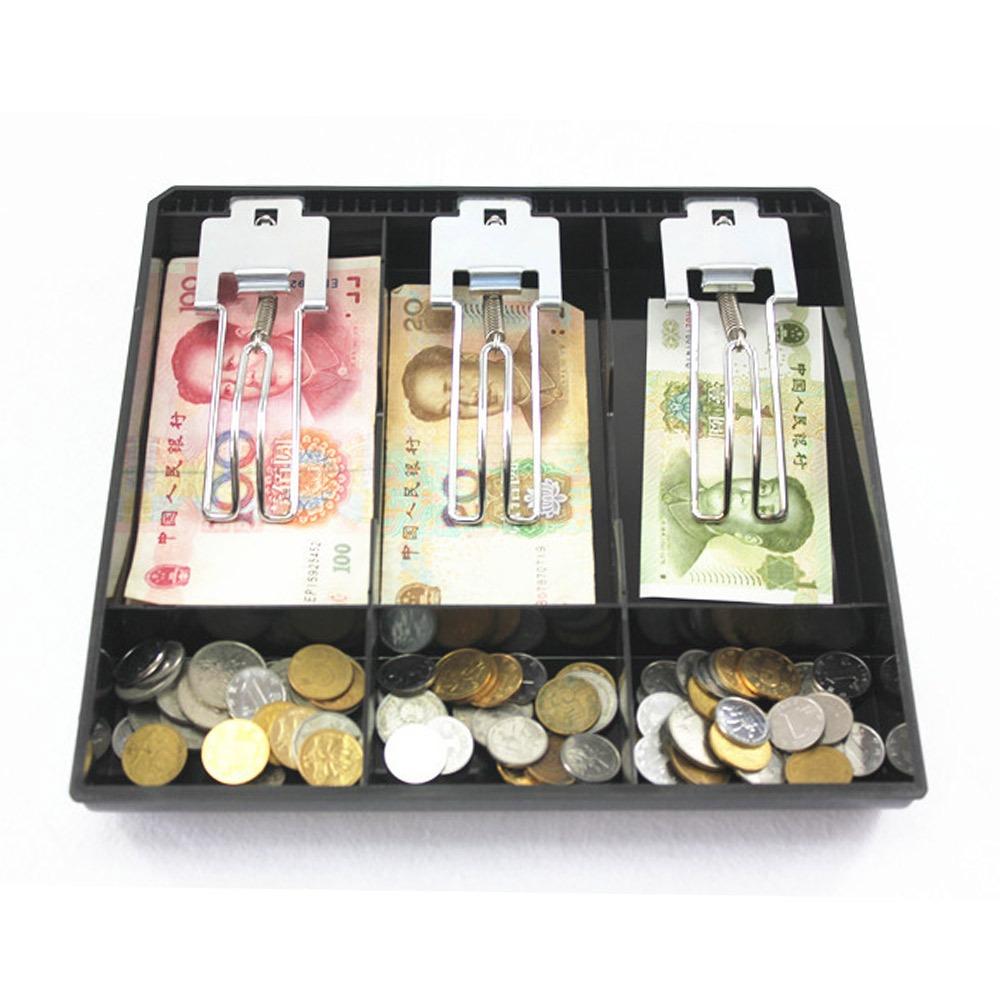 Multifunctional Drawer Cash Tray Metal Clip Drawer Insert Tray Drawer Cash Register For Shop