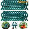 50pcs Garden Greening Garden Clip Seedling-assisted Gardening Clip Grafting Flowers and Trees Fixing Clip Plant Fixing Clip Garden Cable Ties