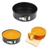Cakes Molds Round Cake Pan Bakeware Kitchen Accessories Removable Bottom Carbon Steel Non-Stick Metal Bake Mould