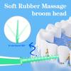 60Pcs Tooth Cleaning Orthodontic Interdental brush Soft Bristle Tooth Cleaning Device  Unisex