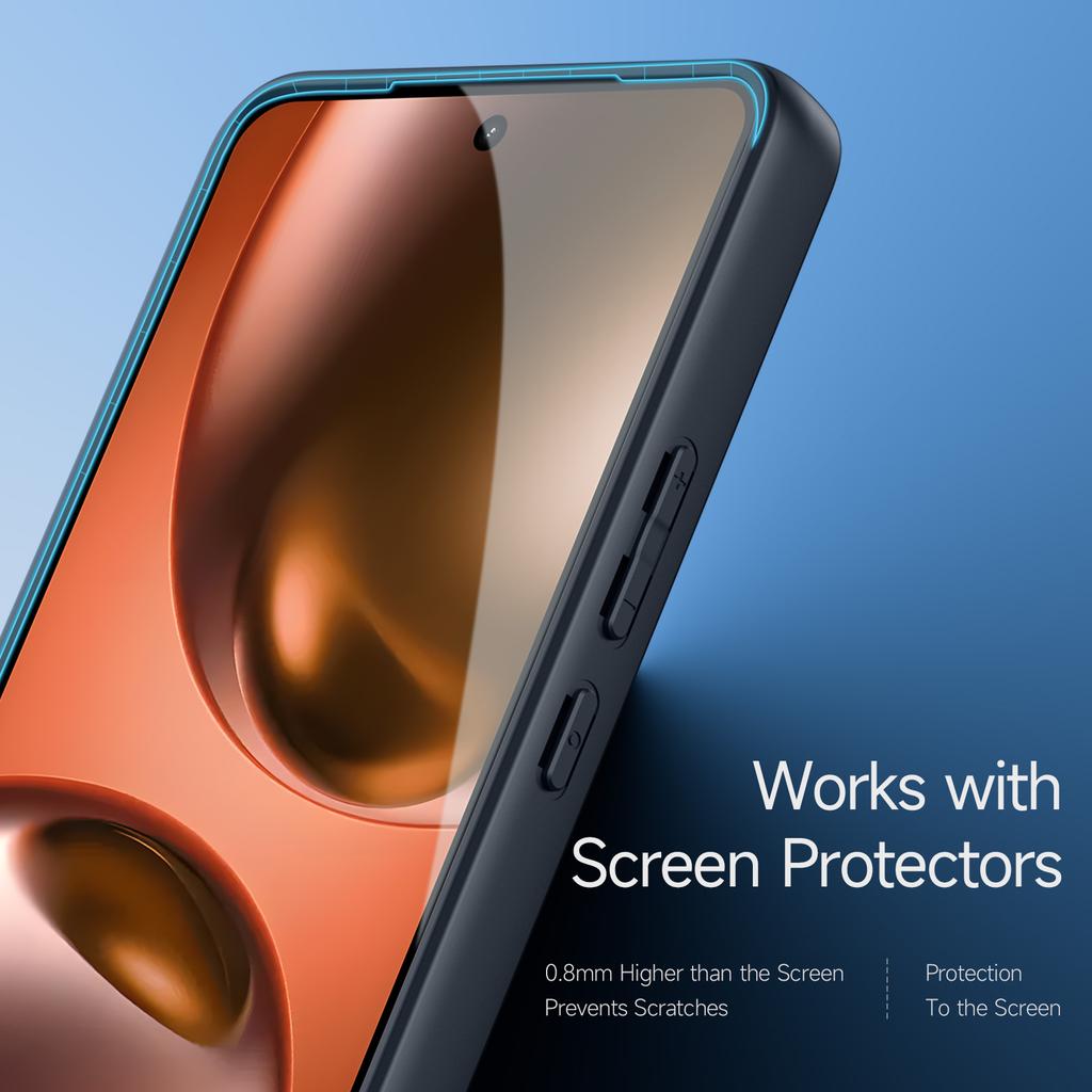 For Realme GT 7 5G/GT 7T 5G Case DUX DUCIS Aimo Series TPU+PC Matte Drop-Proof Phone Cover (REACH Certification)