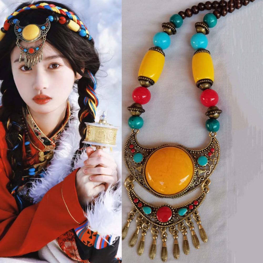Women Head Chain Bohemia Hair Chain Exotic Turkish Headwear Casual Festival Head Jewelry Gift
