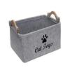 Toy Dog Basket Pet Storage Box Bin Organizer Toys Cat Accessory Container Bins Felt Baskets Containers Organizer