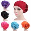 Свободный размер регулируемые резинки для волос 1 шт удобный мусульманский платок аксессуары для волос мягкая шапочка для девочек большая цветочная шапочка эластичные женские аксессуары