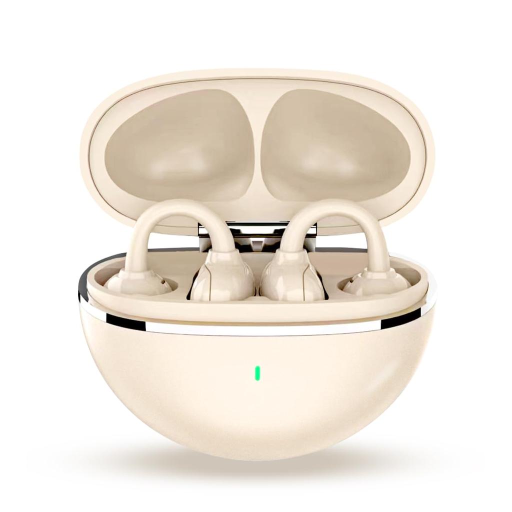 Bluetooth Bone Conduction Wireless Ear Sound Ear Long Automatic Ergonomic Perfect for and Commuting Earphones, Cuffs, Ultra-Lightweight, Comfortable,