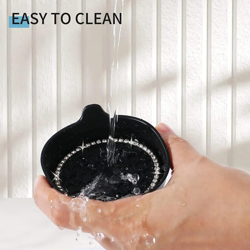 Car Cup Coaster Universal Non-Slip Cup Holders Bling Rhinestone Car Interior Accessories