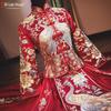 2023 Plus Size Maternity Xiuhe Bride Chinese Wedding Toast Dress - Dragon & Phoenix Gown.