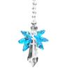 Modern Rainbow Crystal Angel Chakra Suncatcher Wind Chimes Car Charm Pendant Home Decoration Hanging Ornaments