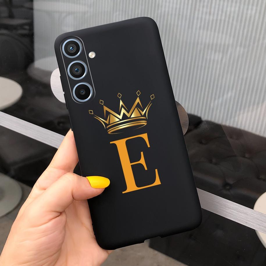 Для Samsung Galaxy A52 A52S A53 A54 5G Чехол Роскошные Буквы Короны Расписной Мягкий Тонкий Задняя Крышка Для Samsung A52 5G SM-A526B Fundas