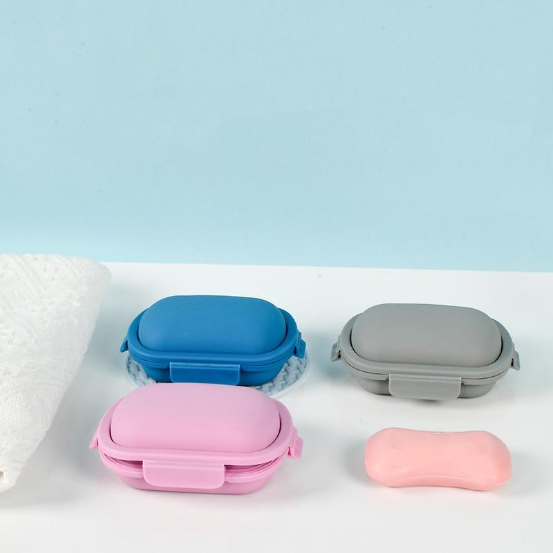Travel Ready Soap Dish: Leak Proof Design Keeps Your Soap Fresh and Dry