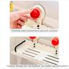 Dopamine Suction Cup Storage Shelf Punch Free Shower Shampoo Rack Bathroom Storage Rack  for Home